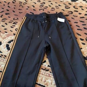 Adidas originals track pants. Copper trim size 1x